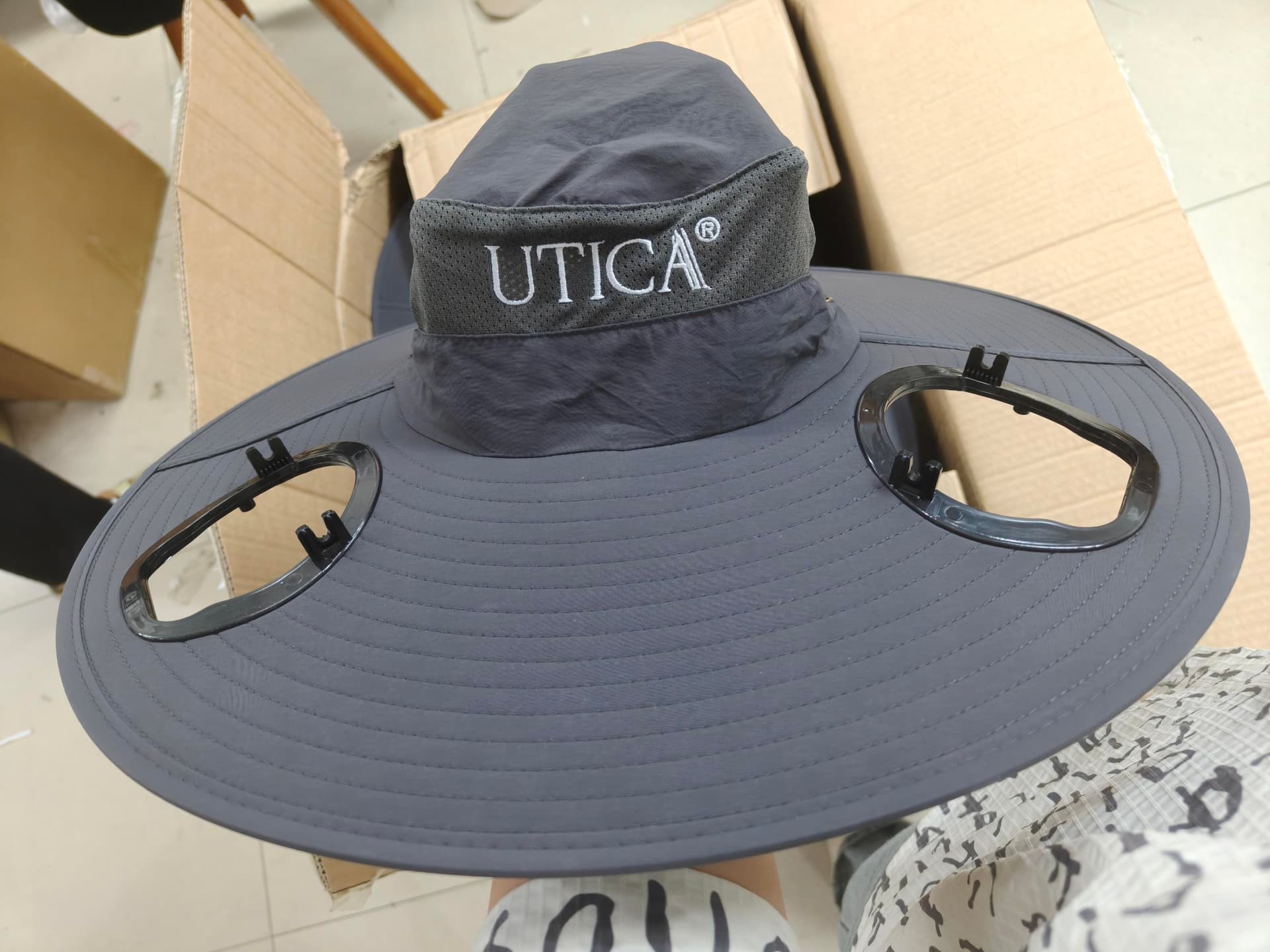 UTICA® Solar Sunhat side view