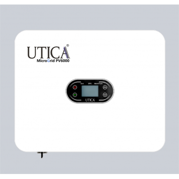 UTICA® MICROGRID PV6000 with Li-ion Battery Storage (*Inclusive of PV solar schematic drawings and technical support for installation)