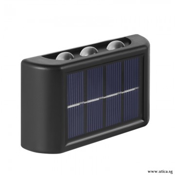 SOLAR UPPER AND LOWER WALL LAMP-10LED BY UTICA®